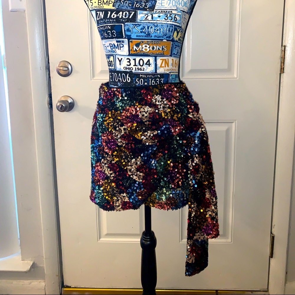 Zara sequin party skirt ~ New with tags